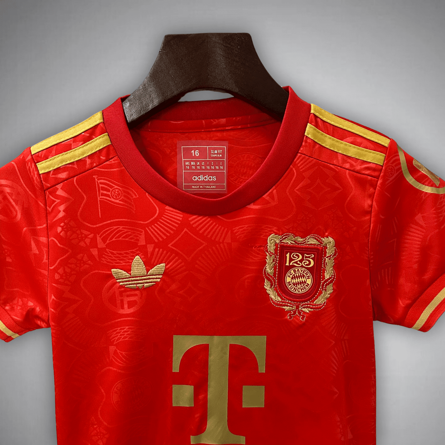 FC Bayern 125 Anniversary Kids Size Kit from FootballPrestige.shop - Premium Concept kits