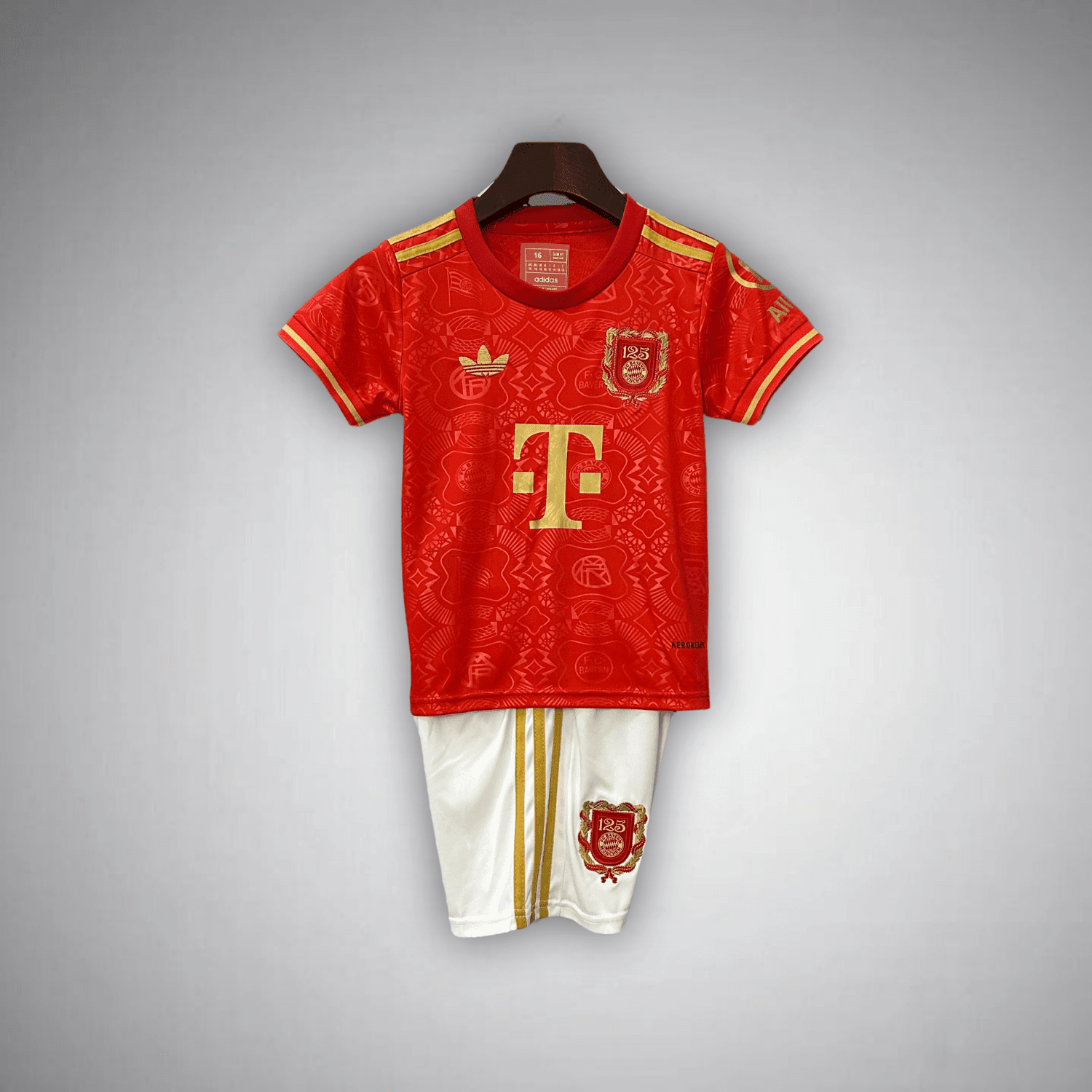 FC Bayern 125 Anniversary Kids Size Kit from FootballPrestige.shop - Premium Concept kits