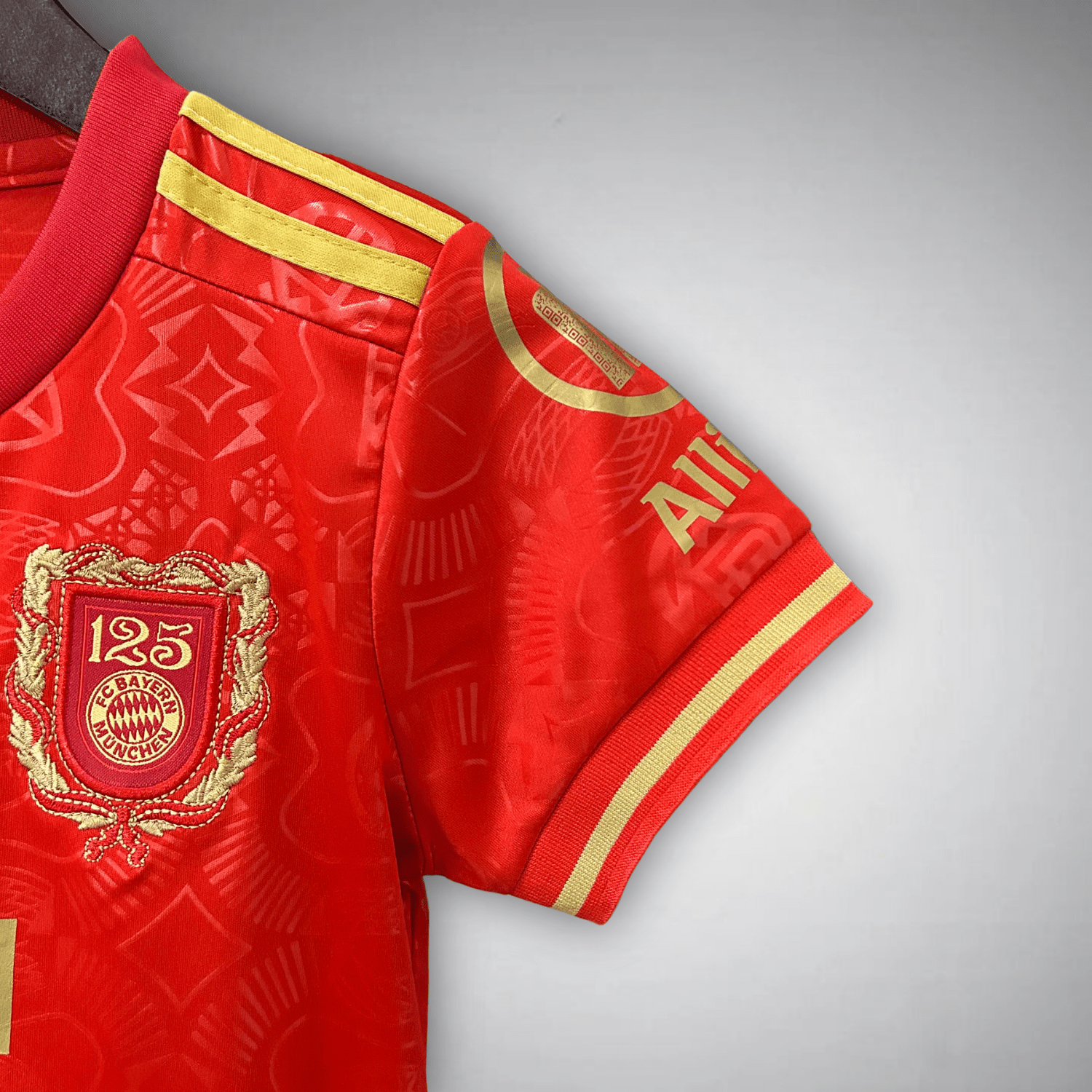 FC Bayern 125 Anniversary Kids Size Kit from FootballPrestige.shop - Premium Concept kits