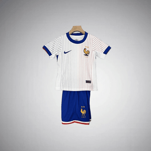 France 2024 Away Kids Size Kit from FootballPrestige.shop - Premium Concept kits