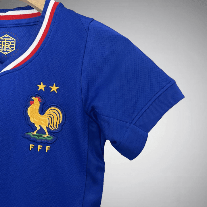 France 2024 Home Kids Size Kit from FootballPrestige.shop - Premium Concept kits