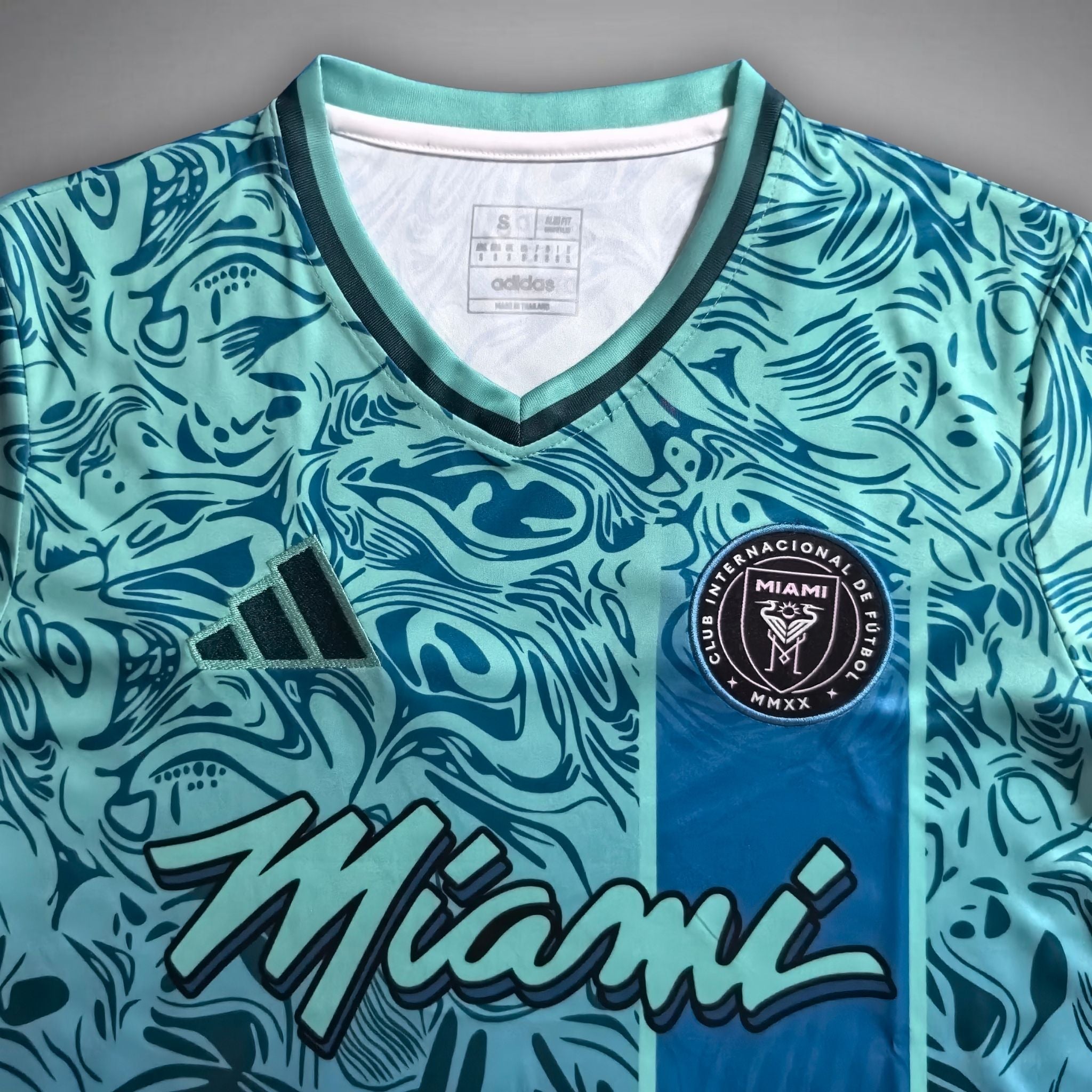 Inter Miami "Ocean Drive" Premium Kit from FootballPrestige.shop - Premium Concept kits