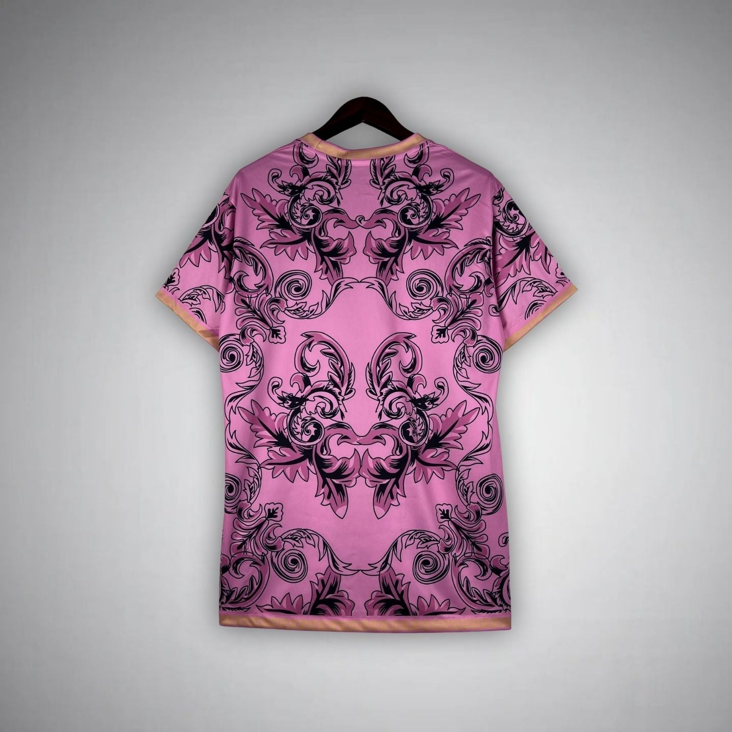 Italy "Versace" Premium Pink Kit from FootballPrestige.shop - Premium Concept kits