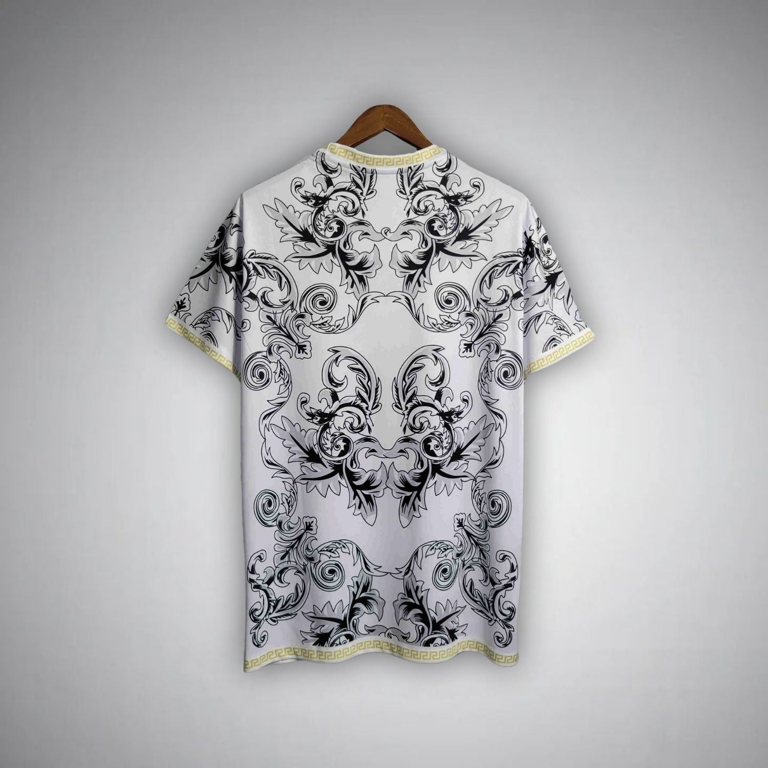 Italy "Versace" Premium White Kit from FootballPrestige.shop - Premium Concept kits