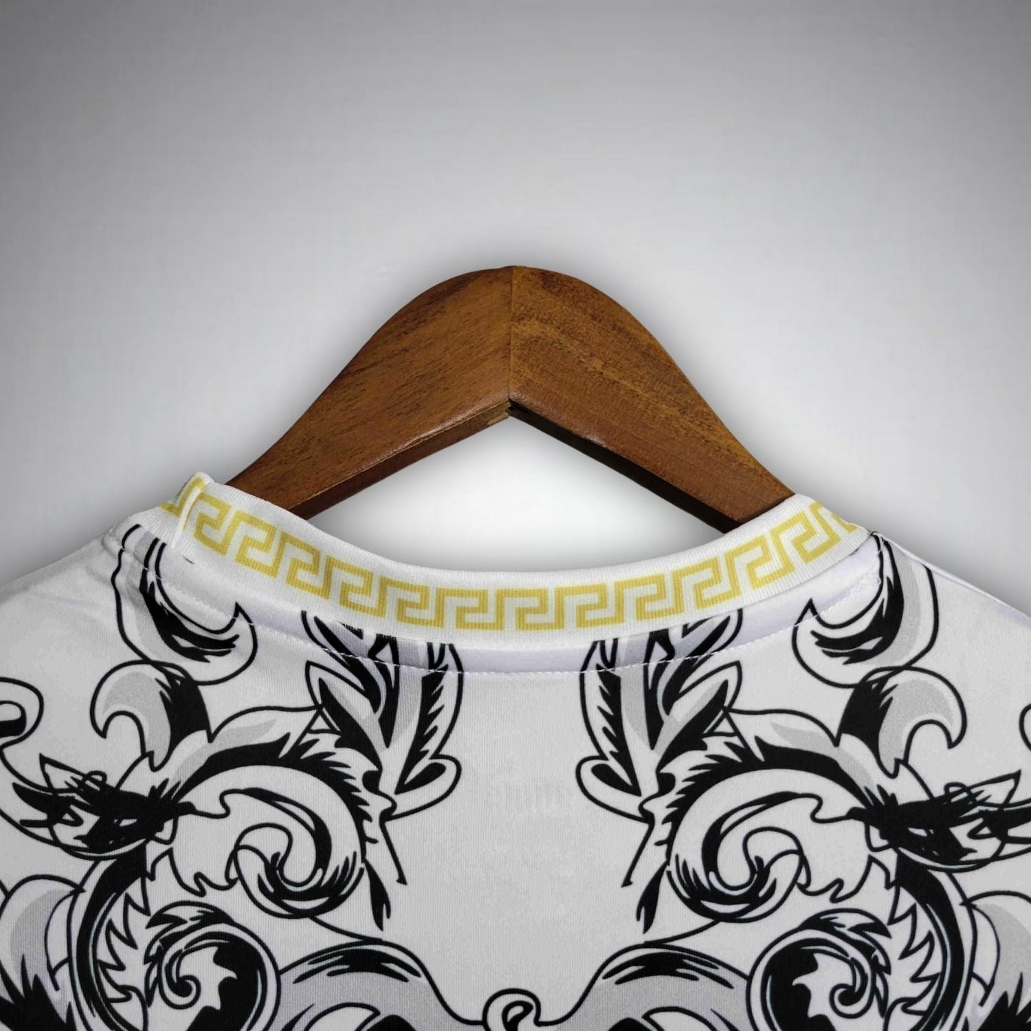 Italy "Versace" Premium White Kit from FootballPrestige.shop - Premium Concept kits