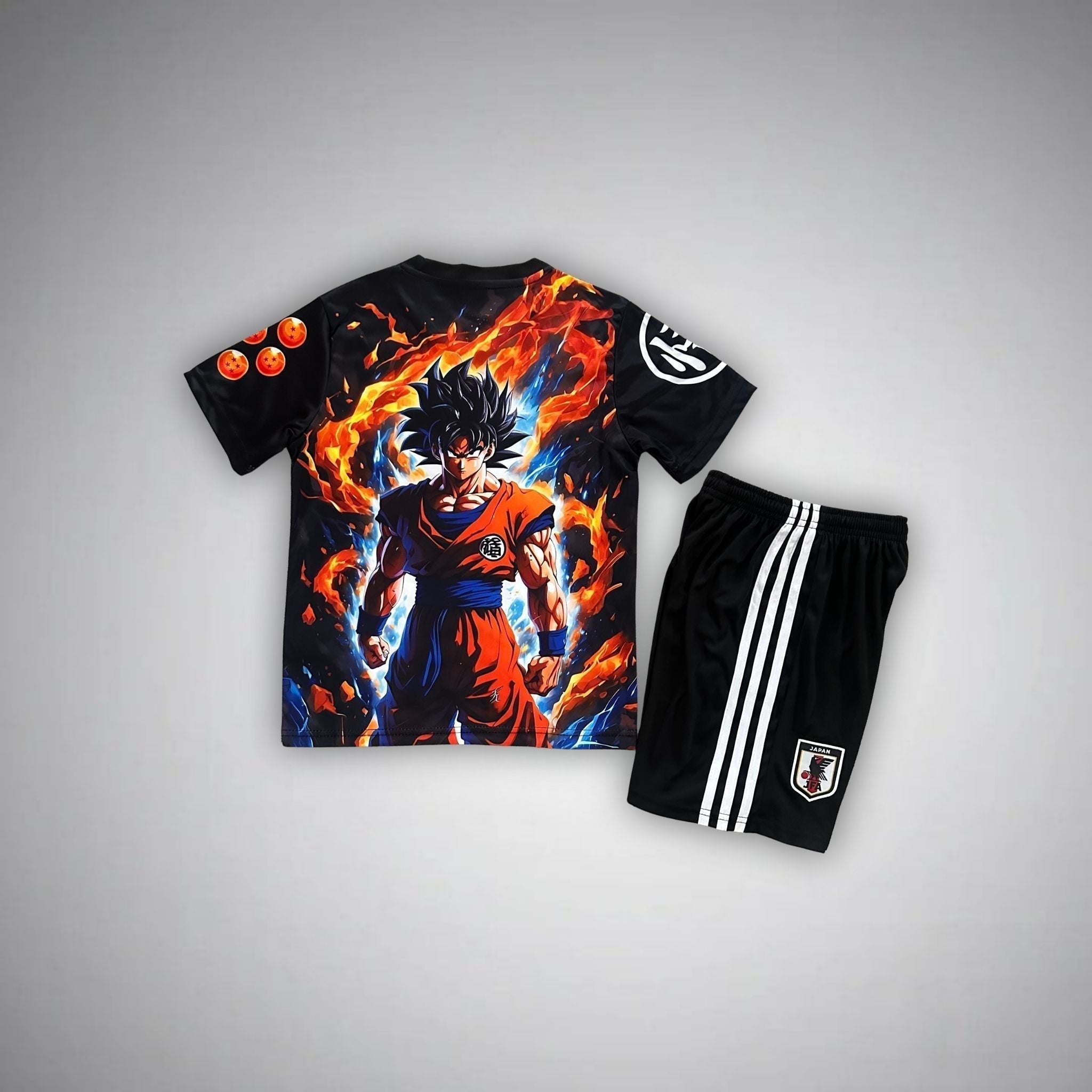 Japan "Dragon Ball Z" Premium Kids Size Kit from FootballPrestige.shop - Premium Concept kits