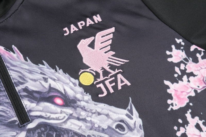 Japan "Sakura Dragon" Tracksuit from FootballPrestige.shop - Premium Concept kits