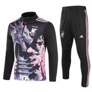 Japan "Sakura Dragon" Tracksuit from FootballPrestige.shop - Premium Concept kits