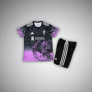 Liverpool "Galaxy Phoenix" Premium Kids Size Kit from FootballPrestige.shop - Premium Concept kits