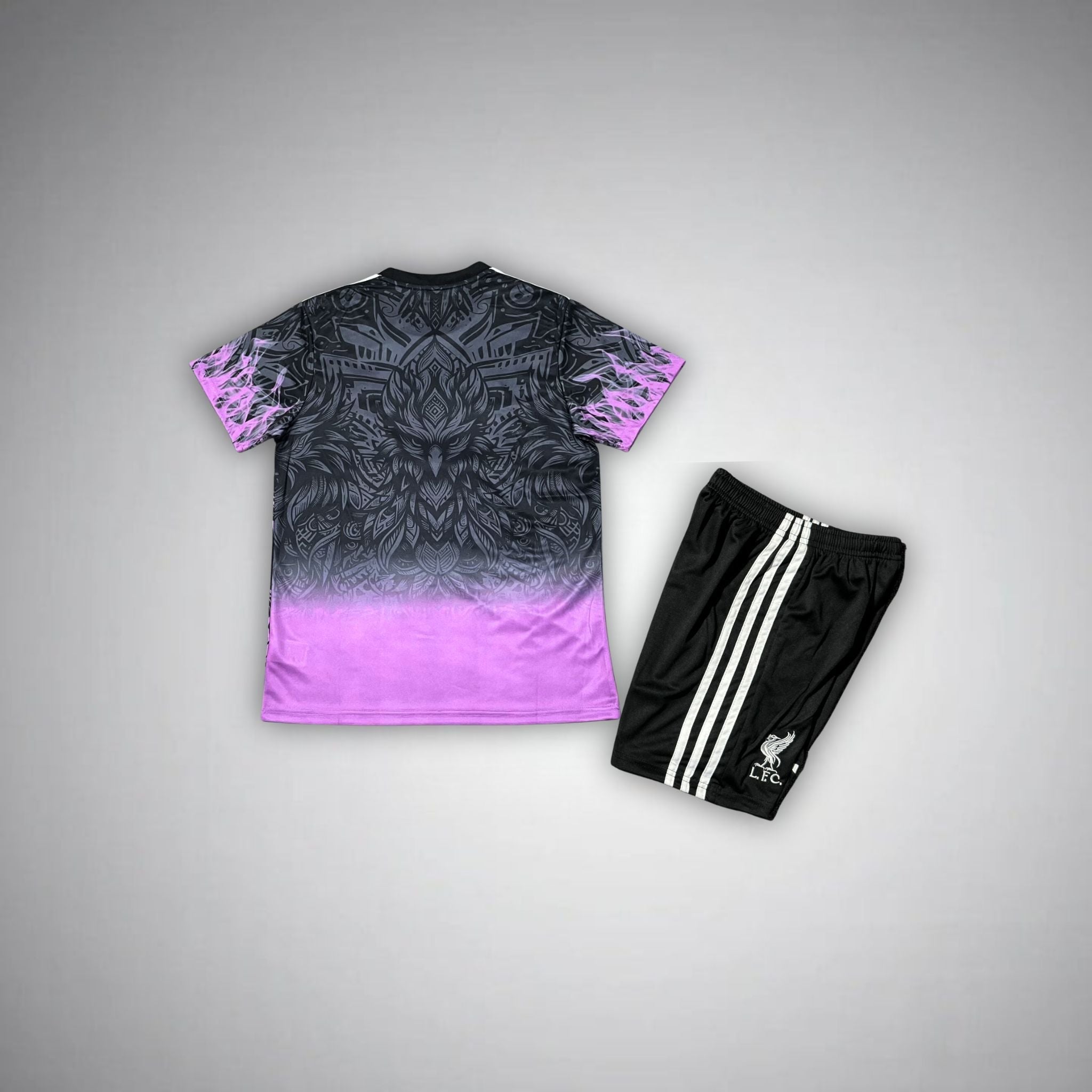 Liverpool "Galaxy Phoenix" Premium Kids Size Kit from FootballPrestige.shop - Premium Concept kits
