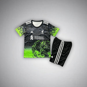Liverpool "Lime Phoenix" Premium Kids Size Kit from FootballPrestige.shop - Premium Concept kits