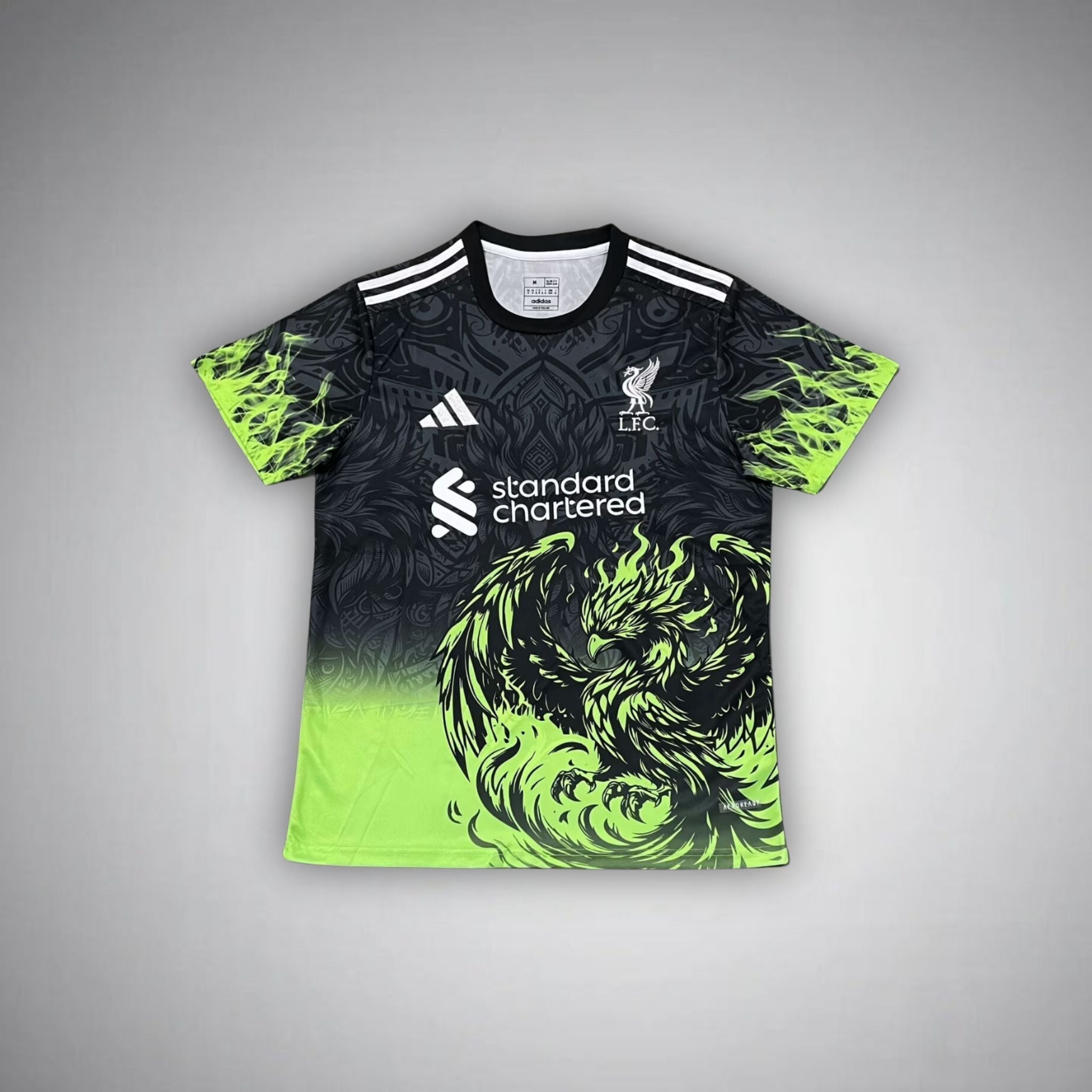 Liverpool "Lime Phoenix" Premium Kit from FootballPrestige.shop - Premium Concept kits