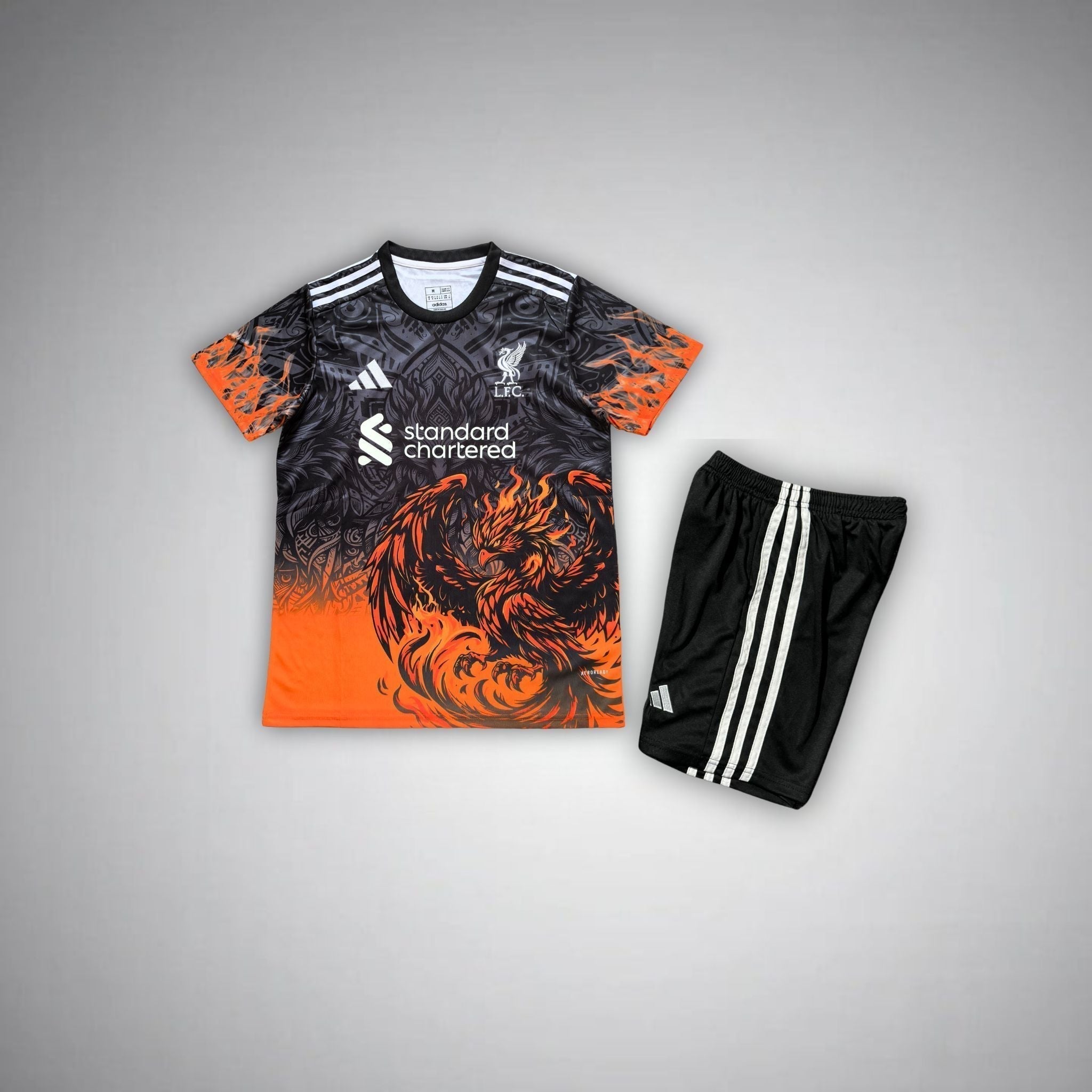 Liverpool "Phoenix" Premium Kids Size Kit from FootballPrestige.shop - Premium Concept kits