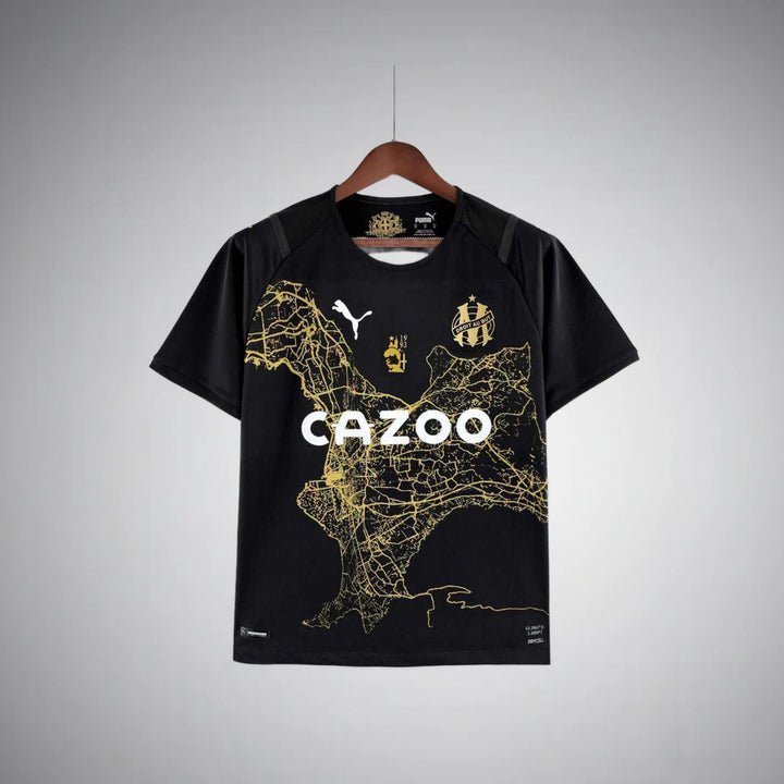 Olimpique De Marseille "Phocaean Cityscape" Premium Kit from FootballPrestige.shop - Premium Concept kits