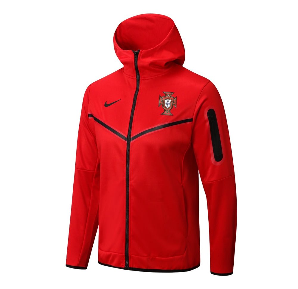 Portugal Red Tracksuit Premium from FootballPrestige.shop - Premium Concept kits