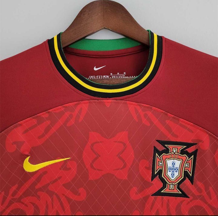 Portugal "Vermelho Fado" Premium Kit from FootballPrestige.shop - Premium Concept kits