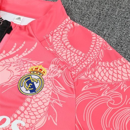 Real Madrid "Blush Horizon" Premium Kids Size Tracksuit from FootballPrestige.shop - Premium Concept kits