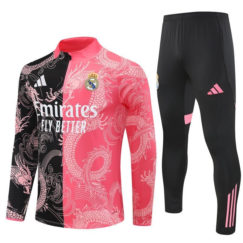 Real Madrid "Blush Horizon" Premium Kids Size Tracksuit from FootballPrestige.shop - Premium Concept kits