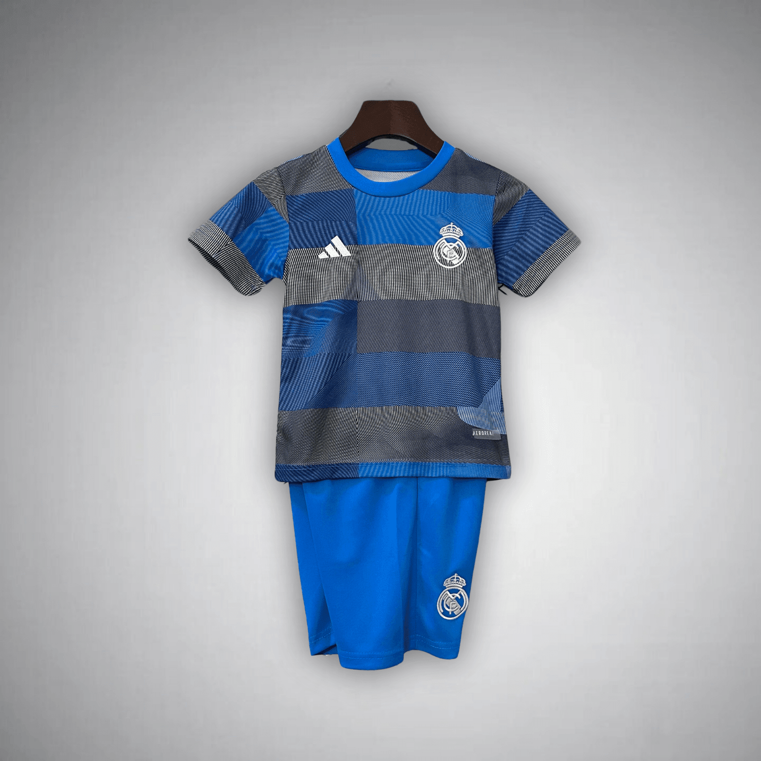 Real Madrid "Cibeles Wave" Premium Kids Size Kit from FootballPrestige.shop - Premium Concept kits