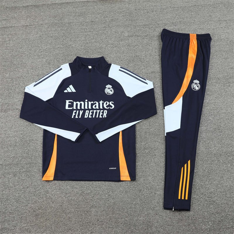 Real Madrid "Curvera" Premium Tracksuit from FootballPrestige.shop - Premium Concept kits