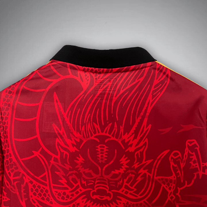 Real Madrid "Dragón De Fuego" Premium Kit from FootballPrestige.shop - Premium Concept kits
