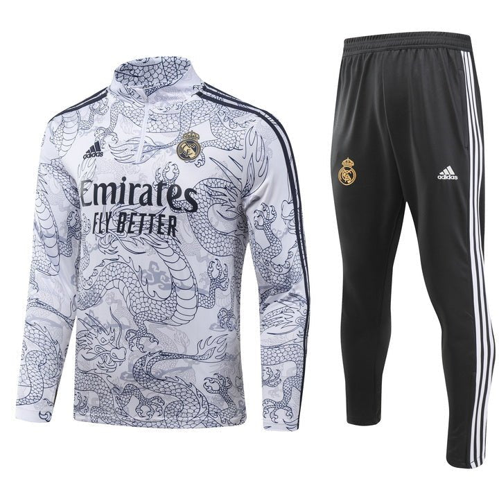 Real Madrid "Dragon Land" Premium Tracksuit from FootballPrestige.shop - Premium Concept kits