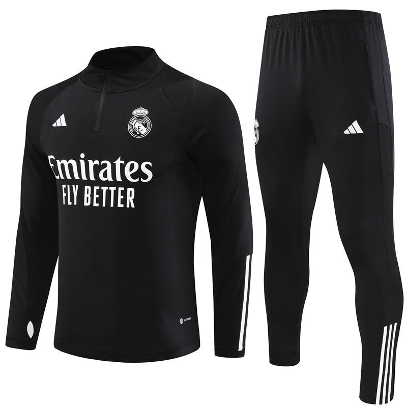 Real Madrid "Eleganza" Premium Tracksuit from FootballPrestige.shop - Premium Concept kits