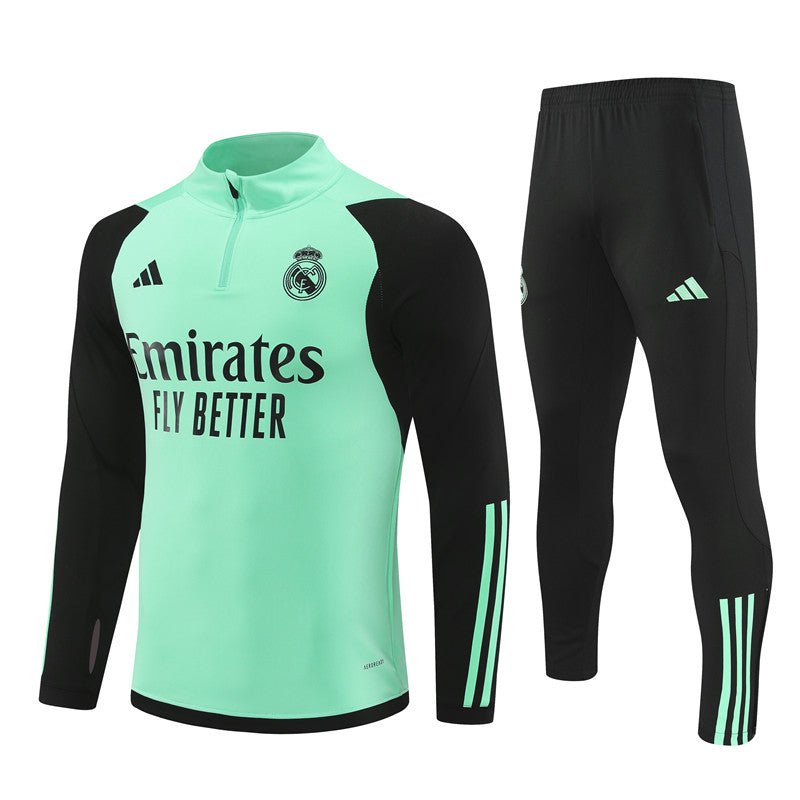Real Madrid "Emerald Phase" Premium Tracksuit from FootballPrestige.shop - Premium Concept kits