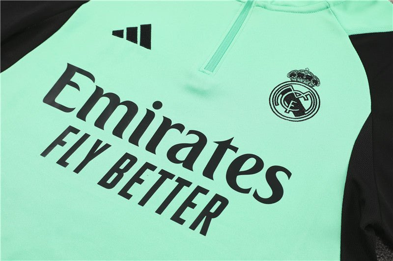 Real Madrid "Emerald Phase" Premium Tracksuit from FootballPrestige.shop - Premium Concept kits
