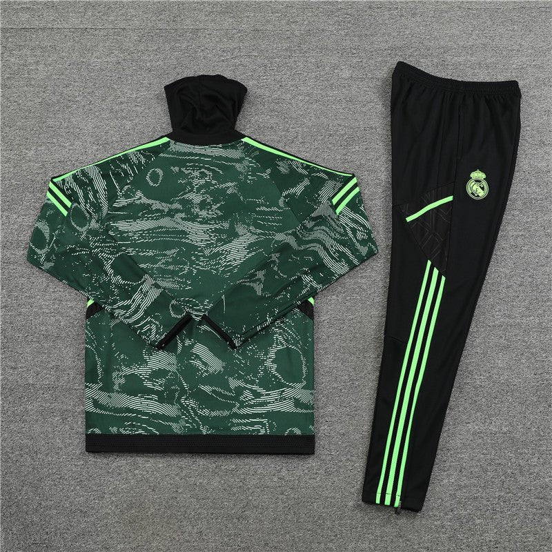 Real Madrid "Forest Silence" Premium UCL Tracksuit from FootballPrestige.shop - Premium Concept kits