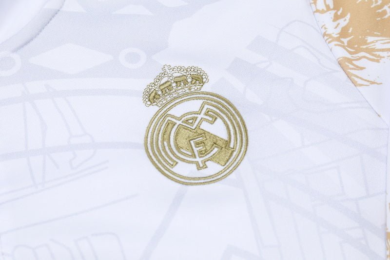 Real Madrid "Golden Dynasty" Premium Tracksuit from FootballPrestige.shop - Premium Concept kits