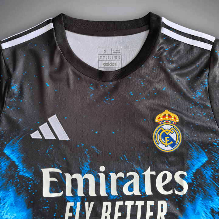 Real Madrid "Lightning Sky" Premium Kit from FootballPrestige.shop - Premium Concept kits