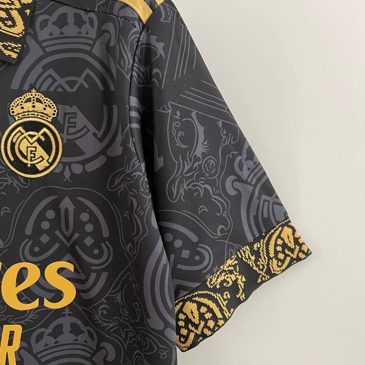 Real Madrid "Midnight Monarchs" Premium Kit from FootballPrestige.shop - Premium Concept kits