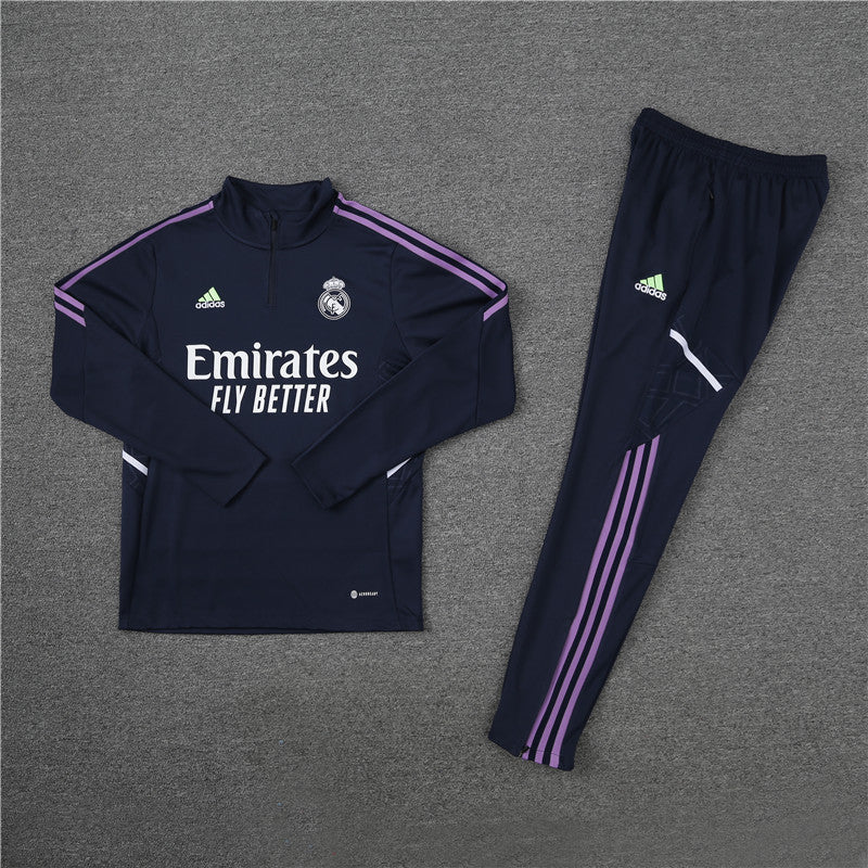 Real Madrid "Notturna" Premium Tracksuit from FootballPrestige.shop - Premium Concept kits