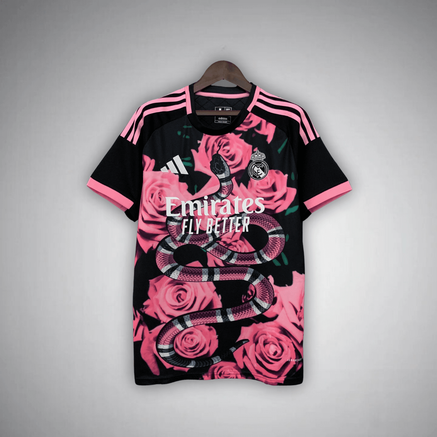 Real Madrid "Pink Kingsnake" Premium Kit from FootballPrestige.shop - Premium Concept kits