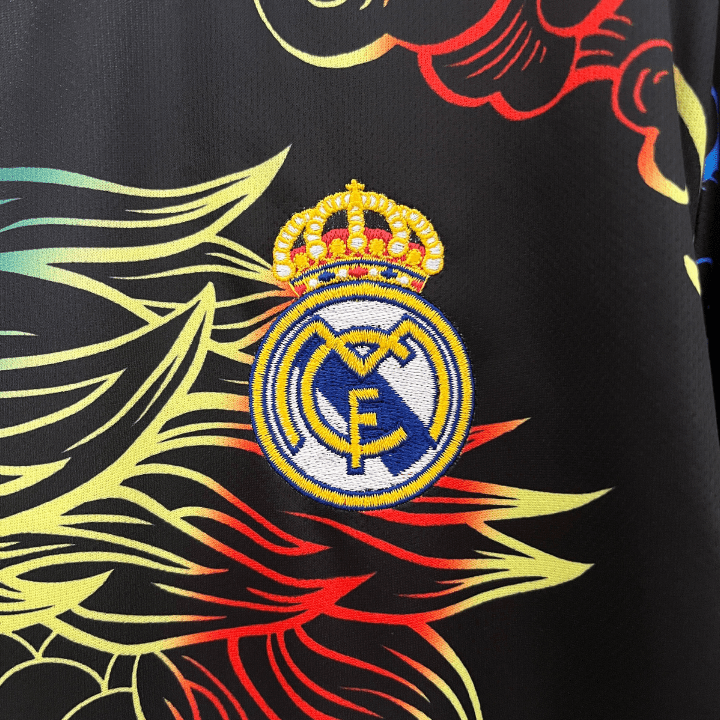 Real Madrid "Rainbow Dragón" Premium Kit from FootballPrestige.shop - Premium Concept kits