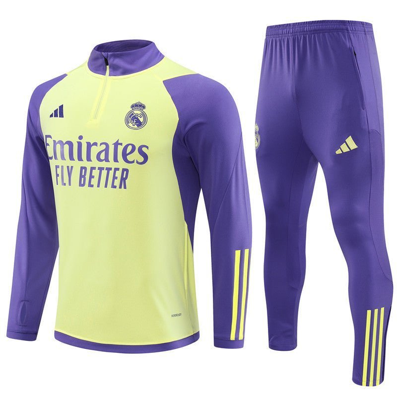 Real Madrid "Santiago" Premium Tracksuit from FootballPrestige.shop - Premium Concept kits