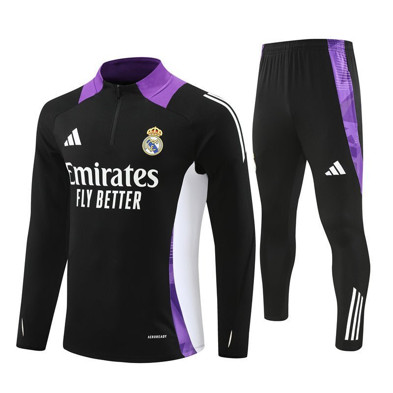 Real Madrid "Silenzioso" Premium Tracksuit from FootballPrestige.shop - Premium Concept kits