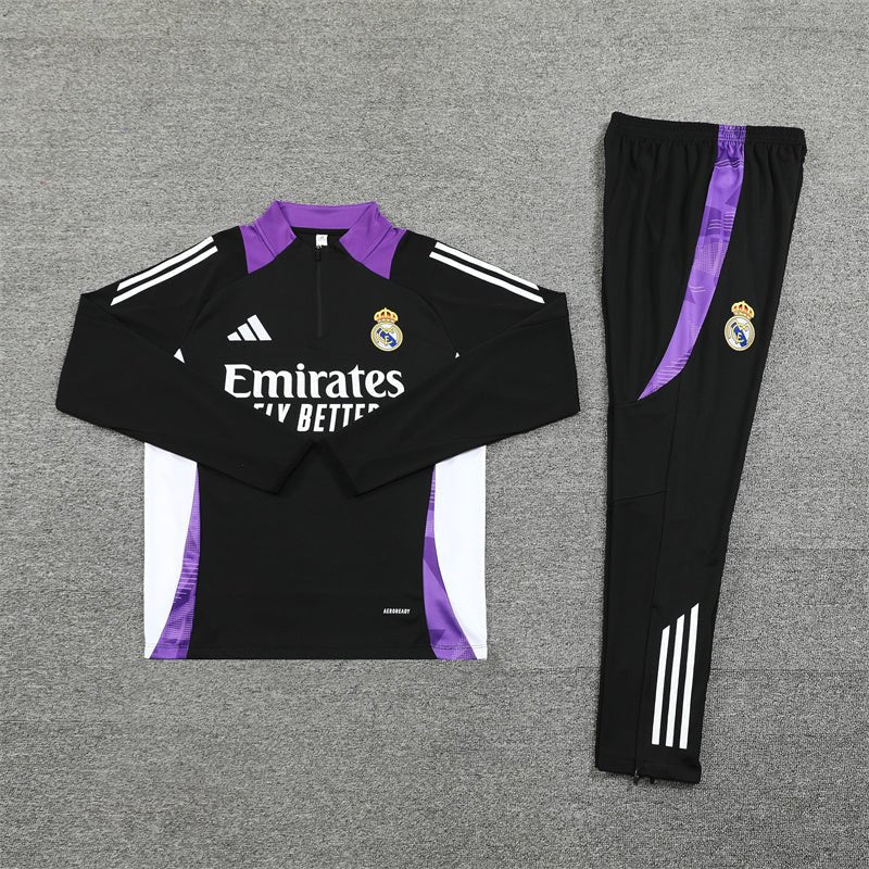 Real Madrid "Silenzioso" Premium Tracksuit from FootballPrestige.shop - Premium Concept kits