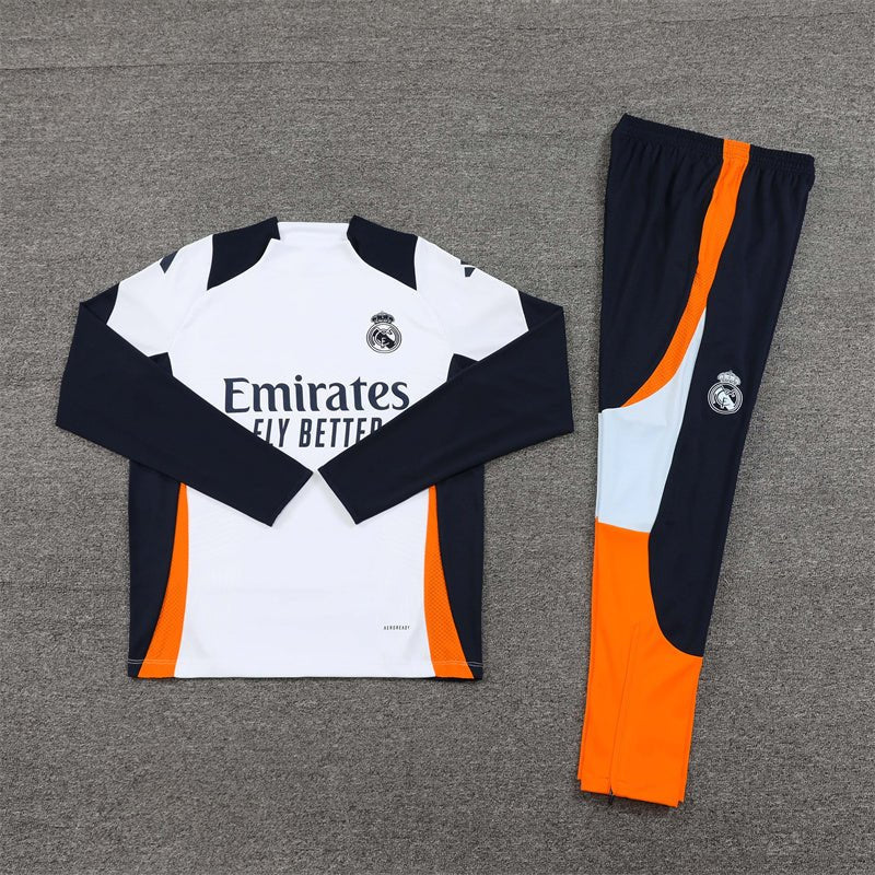 Real Madrid "Supercharged" Premium Kids Size Tracksuit from FootballPrestige.shop - Premium Concept kits