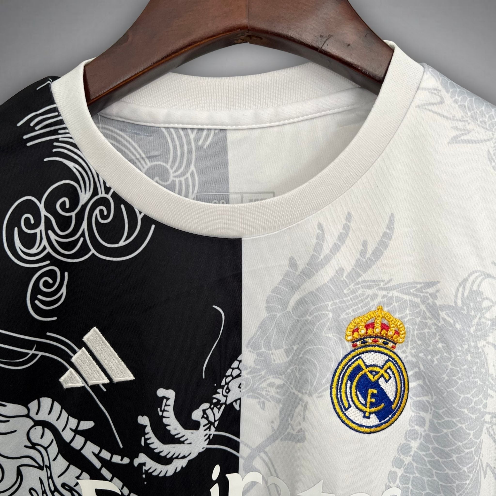 Real Madrid "Yin and Yang" Premium Kids Size Kit from FootballPrestige.shop - Premium Concept kits