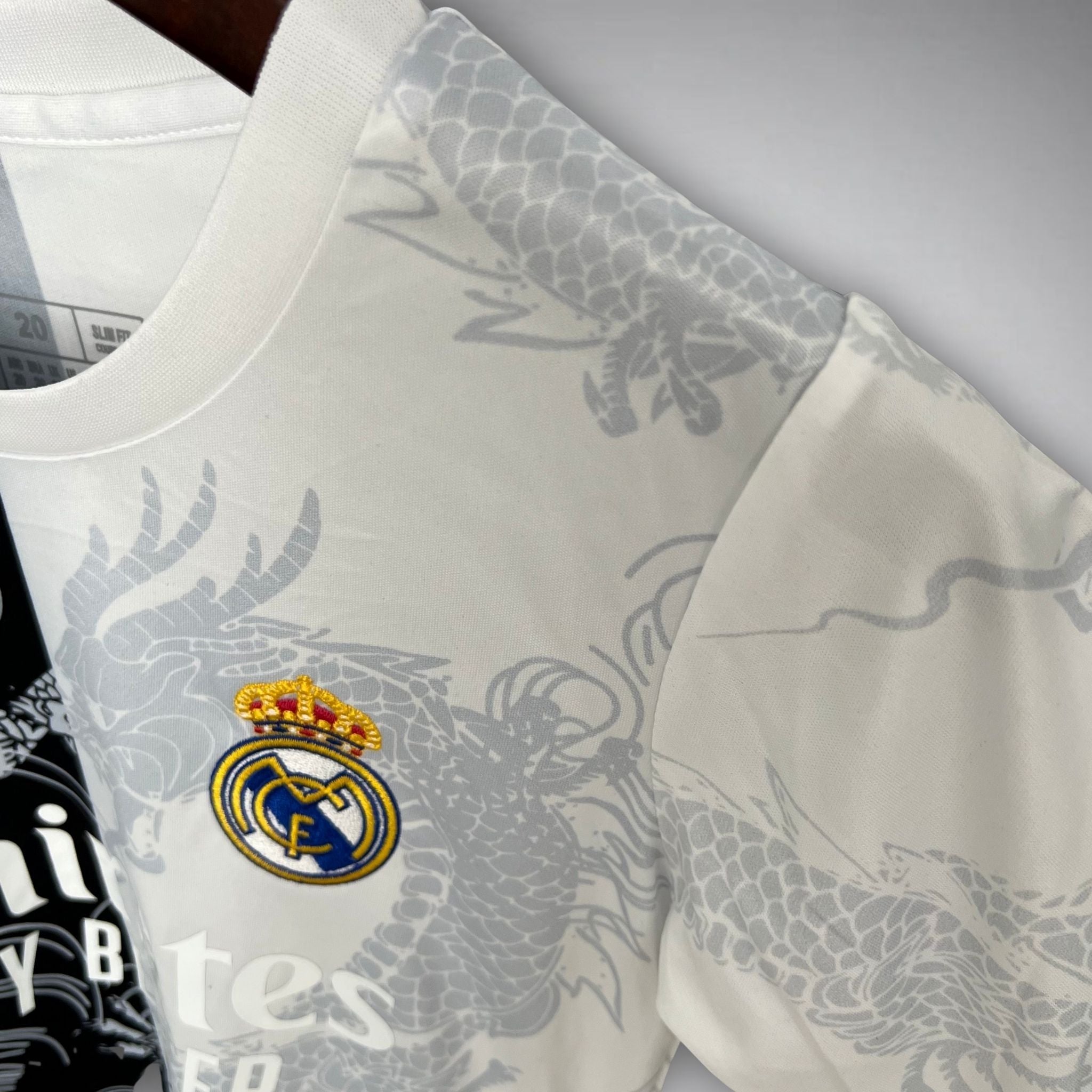 Real Madrid "Yin and Yang" Premium Kids Size Kit from FootballPrestige.shop - Premium Concept kits