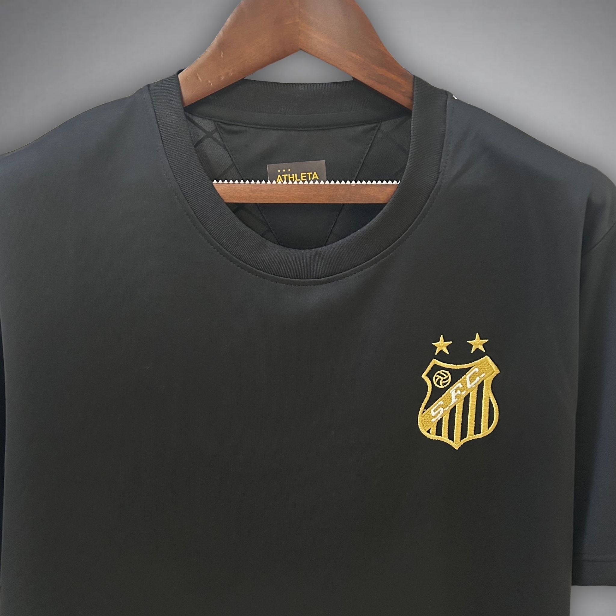 Santos FC "Pérola Negra" Premium Kit from FootballPrestige.shop - Premium Concept kits