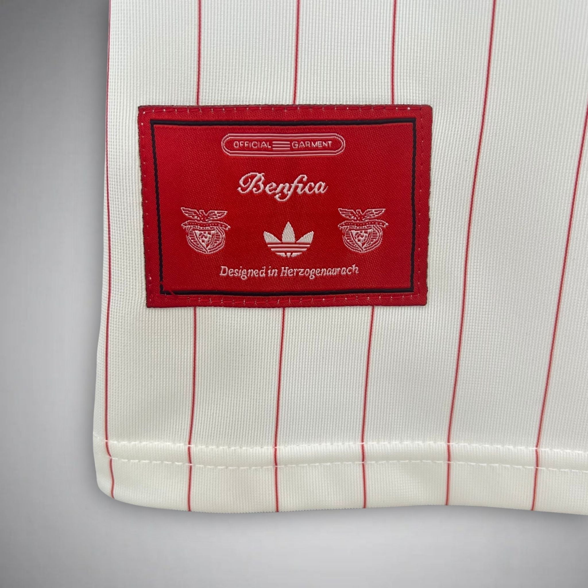 SL Benfica "Retro Stripes" Premium Kit from FootballPrestige.shop - Premium Concept kits