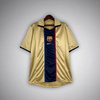 02/03 FC Barcelona Gold Away Retro Kit from FootballPrestige.shop - Premium Concept kits