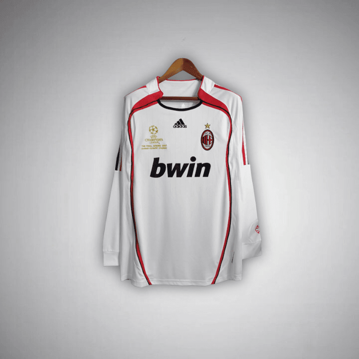 06/07 AC Milan Away Premium Long Sleeve Kit from FootballPrestige.shop - Premium Concept kits