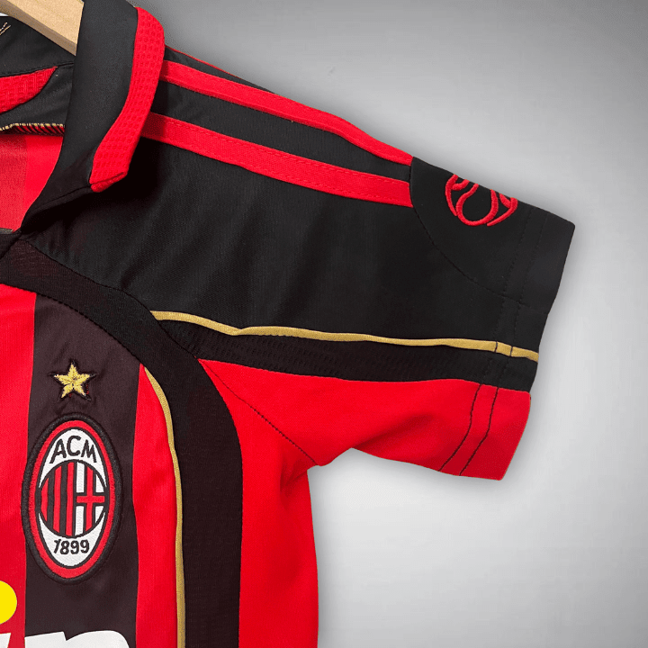 06/07 AC Milan Home Kids Size Kit from FootballPrestige.shop - Premium Concept kits