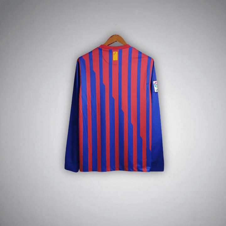 11/12 FC Barcelona Long Sleeve Home Kit from FootballPrestige.shop - Premium Concept kits