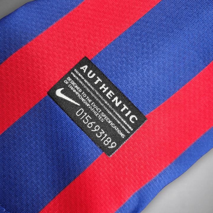 11/12 FC Barcelona Long Sleeve Home Kit from FootballPrestige.shop - Premium Concept kits