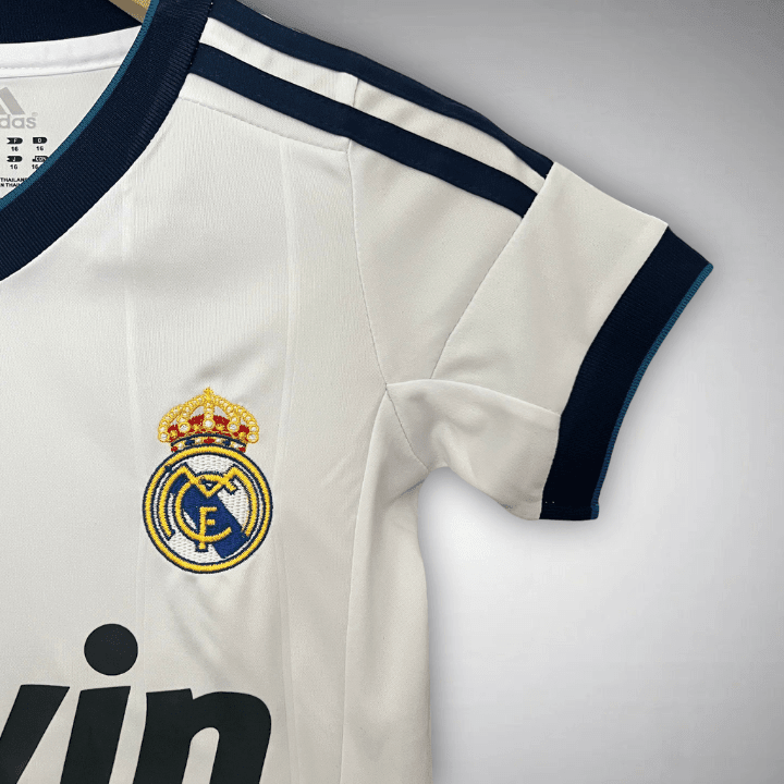 12/13 Real Madrid Home Kids Size Kit from FootballPrestige.shop - Premium Concept kits